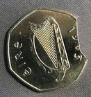 1983 Ireland 50 P Eire Km  24 Very Rare  Notched Clip Only One Known F1051 P10