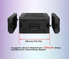 4ru Rack Case Dust-proof Watertight Shallow 10 2  - L19  Rackmount Flight Case