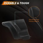 For 72-81 Camaro Firebird L r Lower Plastic Rear Armrest Seat Side Panels Black