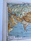 1923  Map Of Russia In Europe  Asia  Physical Bc  25 Antique Antiquarian Old