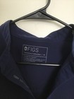 Figs Woman   s Rafaela Oversized Scrub Top Size Med Navy Blue