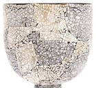 Vintage Japanese Egg Shell Lacquer Small Cup Chalice Japan