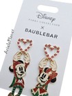 Disney Parks Mickey   Minnie Mouse Christmas Holiday Earrings By Baublebar