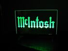 Mcintosh Etched Acrylic Led Sign