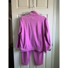 D d Lifestyle Velour Set 1x Pink 2 Piece Tracksuit Drapers   Damons Loung