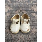 Vintage Superoos Baby Mary Jane Shoes White