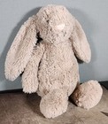 Jellycat Bashful Bunny Rabbit Huge Beige Tan Plush Soft Toy Lovey Stuffed Animal