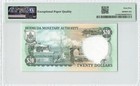 Bermuda  20 Dollars 1981  P-31c  Pmg 65 Epq Gem Unc  Pretty Qeii Note   Scarce 