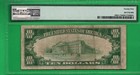 1929  10 National Currency Pmg 25 Frbn San Francisco Star 15 Known Fr 1860-l 