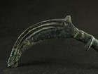 Ancient European Late Bronze Age Bronze Sickle Reaping Kn1fe - Circa 1100-800 Bc
