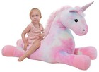 44 Inch Pink Unicorn Stuffed Animal  Giant Stuffed Unicorn Plush  Large 44in