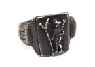 Ancient Roman Legionary Silver Ring Legion I Minervia Exquisite 100 Ad