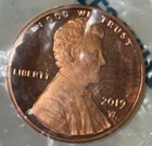 2019 W Proof Lincoln Cent Special Edition W envelope   Coa 19xw4