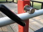 Jungle Jim   s 3tr 3-trimmer Rack For Trailer Truck Bed - Patented Anti-spin Lock