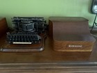 Vintage  Hammond Typewriter With Wooden Case 