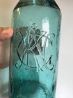 Antique Gettysburg Katalysine M-19-a Teal Whitney New Jersey Nj Bottle
