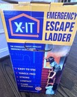 X-it 2 Story Emergency Fire Escape Ladder Home Safety Strong Compact Reusable