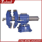 Findmall 4  Heavy Duty Multipurpose Vise Multi-jaw Bench Vise 360-degree