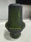 Brooke confederate Glass Dark Green Thousand Eye Fairy Lamp