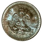      1943 Mexico 1 Peso  Bu     Silver Coin  Sale For One Coin