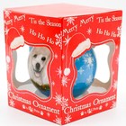 Your Dog White Poodle Christmas Ornament Holiday Theme E   S Pets New In Box 