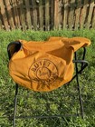 Butet Saumur Sellier Gold Fleece Lined Jump Saddle Cover Mint Excellent
