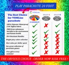 Play Parachute For Kids 20ft Parachute Kids Parachute With Handles 20 Foot Large
