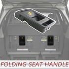 Seat Latch Release Handle Gray 11-20 Toyota Sienna 72909-08011 