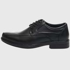 Alpine Swiss Mens Dress Shoes Black Leather Lined Lace Up Oxfords Baseball
