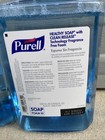 2 Refill Purell 8385 Healthy Soap Clean Release Fragrance Free Foam 1200ml Es10