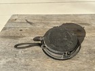 1880s Orr Painter Co Reading Pa No 7 8 Cast Iron Waffle Maker Card Suit Pattern