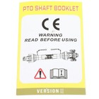 Pto Shaft Pto Drive Shaft 1-3 8  6 Spline Endw 39 3 -63  1-3 8  Ends    Series 4