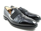 Allen Edmonds  james  Formal Dress Loafers 8 5 D Black Patent Worn Once  725n 