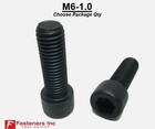 M6-1 0 Metric Socket Head Allen Cap Screw 12 9 Black Oxide Din 912 Coarse Thread