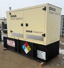 50 Kw Kohler   John Deere Diesel Generator - 4 5l 4 Cyl  - 338 Hours - Mfg  2014