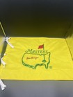 Gene Sarazen  1935 Masters Champion  Signed Masters Golf Flag Autographed U Rare
