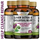 Best Liver Cleanse Repair Pills Detox Cleanser Supplements Men Women Care 120 