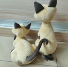 Disney Store Si   Am Plush Siamese Cats Set Lady   The Tramp Stuffed Animal 2pcs