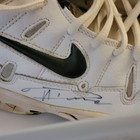 Tim Duncan Autographed Late 90 s Game Used Shoes  Spurs Early Era