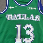 Dallas Mavericks Jalen Brunson 13 Nike Swingman Jersey Green Mens Size 44 Medium