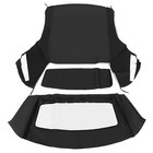 For Ford Mustang 1994 95-04 Soft Top W window Blk Sailcloth Plastic Convertible