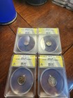 Great Britain Maundy 1p  2p  3p  4p Set From 1895 Anacs Ms 60 Detail