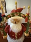 Muller German Wood Santa Candle Arch Wreath Wooden Incense Burner 8    New