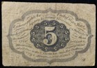 1862-1863 5 Cent 1st Issue Fractional Currency - G