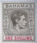 Travelstamps  1938 Bahamas Stamps  sg155c  Mint  Og  Hinged One Shilling Mogh