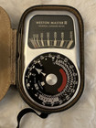 Working Vintage Weston Master Iii Model 737 Light Exposure Meter W  Leather Case