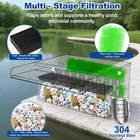 Pond Waterfall With Filter And Pump Kit  304 Stainless Steel Waterfall Box For P