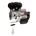 Electric Rope Hoist W trolley 550 Lb 1100 Lb 220 240v 50 60hz W  Emergency Stop