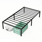 Alvantor Metal Bed Frame 16 Inch Tall  Heavy Duty Sturdy Mattress Foundation  N
