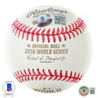     david Ross     Chicago Cubs Signed 2016 World Series Baseball Autograph    beckett